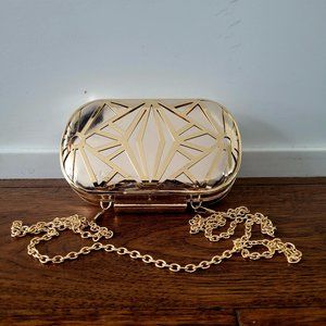 Aldo gold mini bag